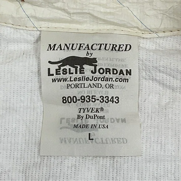 Tyvec RARE Y2K Vintage Leslie Jordan Map Jacket Collector’s Item Kurt Cobain L